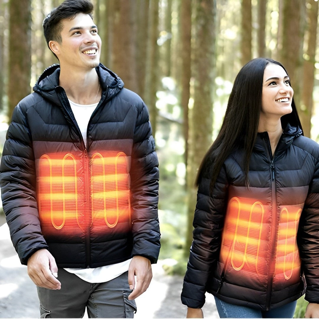 KASHMF™ HEATED PUFFER JACKET - UNISEX